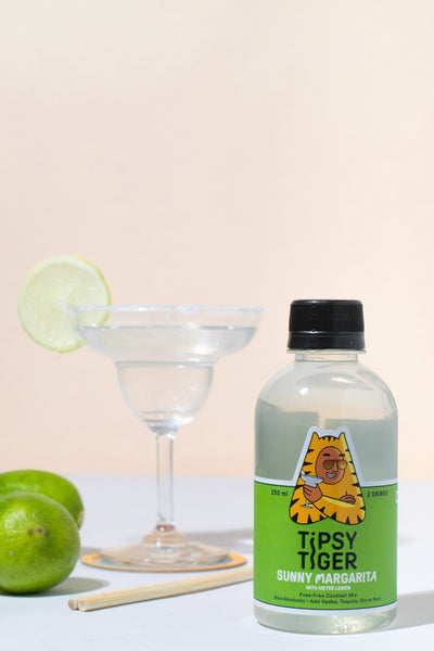 Sunny Margarita with Meyer Lemon Cocktail Mix